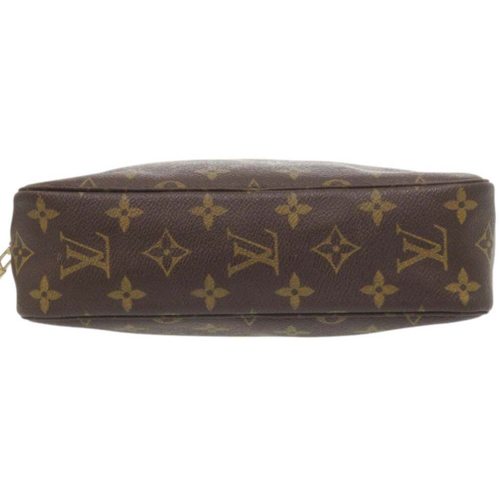 LOUIS VUITTON Authentic Brown Monogram Pouch - Picture 3 of 9